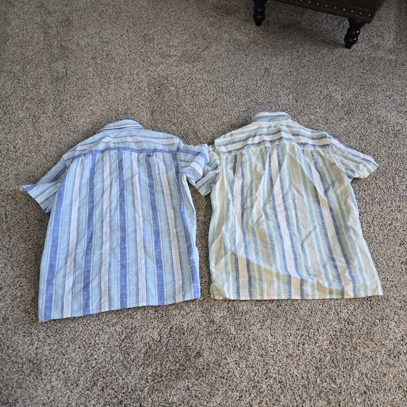 Striped Short Sleeve 2 Shirts AEO men's M - Picture 2 of 8